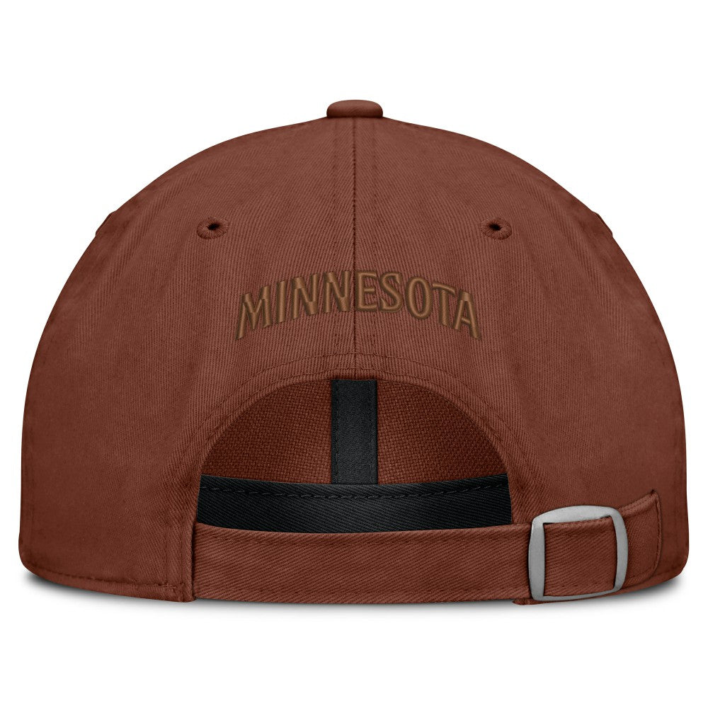 Brown Minnesota Twins Fanatics Tinge Adjustable Hat