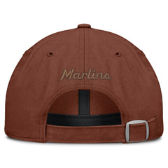 Brown Miami Marlins Fanatics Tinge Adjustable Hat