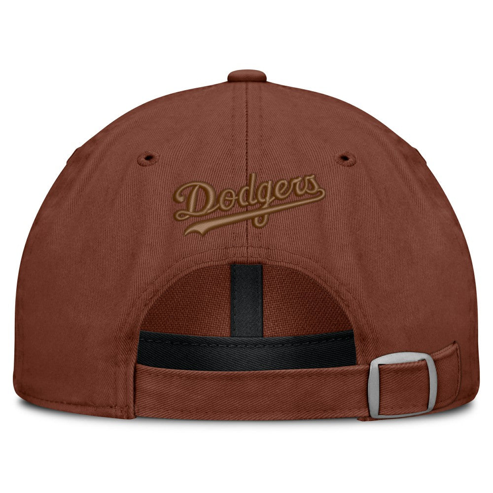Brown Los Angeles Dodgers Fanatics Tinge Adjustable Hat