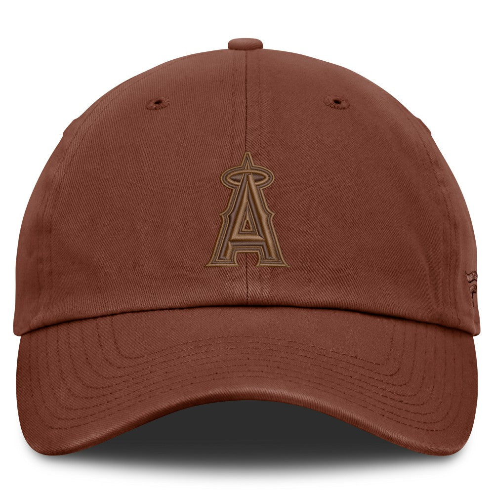 Brown Los Angeles Angels Fanatics Tinge Adjustable Hat