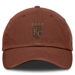 Brown Kansas City Royals Fanatics Tinge Adjustable Hat