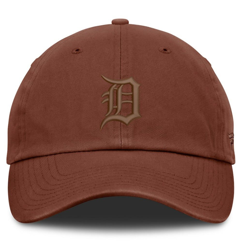 Brown Detroit Tigers Fanatics Tinge Adjustable Hat