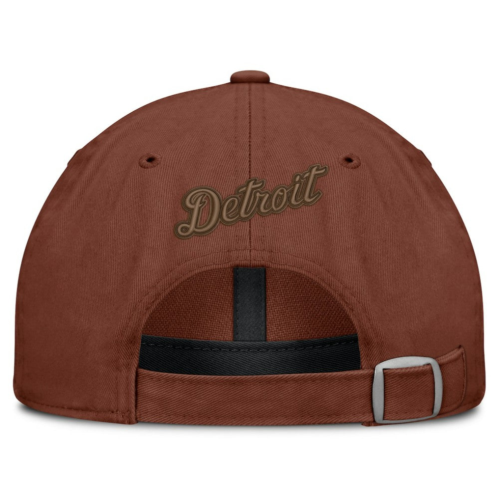 Brown Detroit Tigers Fanatics Tinge Adjustable Hat