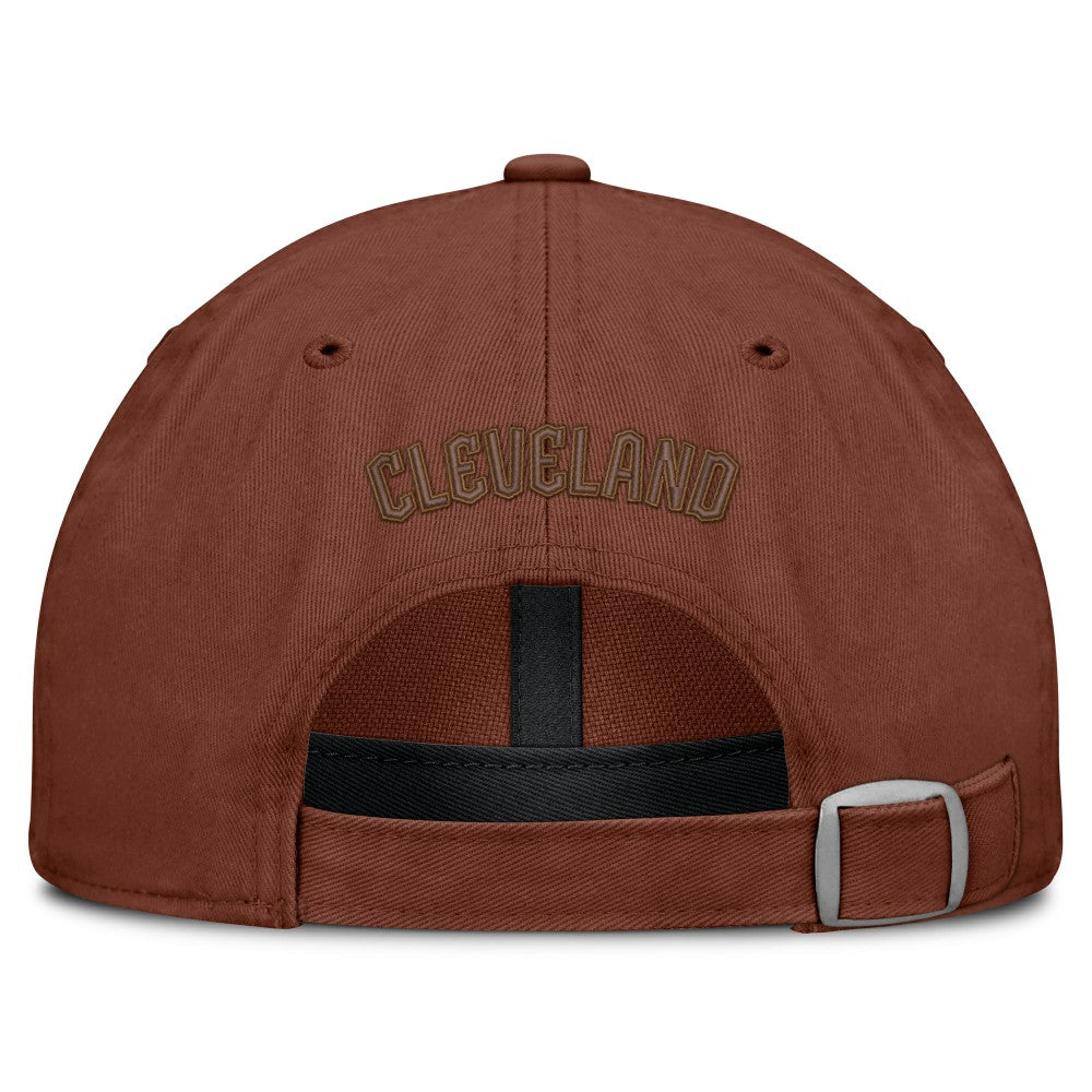 Brown Cleveland Guardians Fanatics Tinge Adjustable Hat