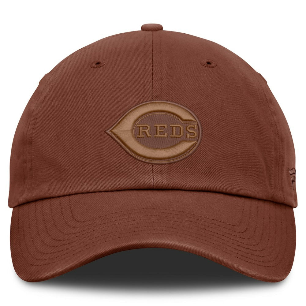 Brown Cincinnati Reds Fanatics Tinge Adjustable Hat