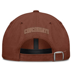 Brown Cincinnati Reds Fanatics Tinge Adjustable Hat