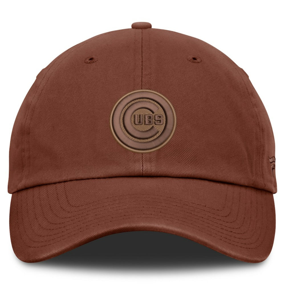 Brown Chicago Cubs Fanatics Tinge Adjustable Hat