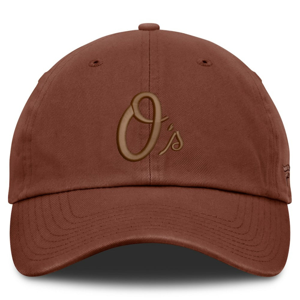 Brown Baltimore Orioles Fanatics Tinge Adjustable Hat