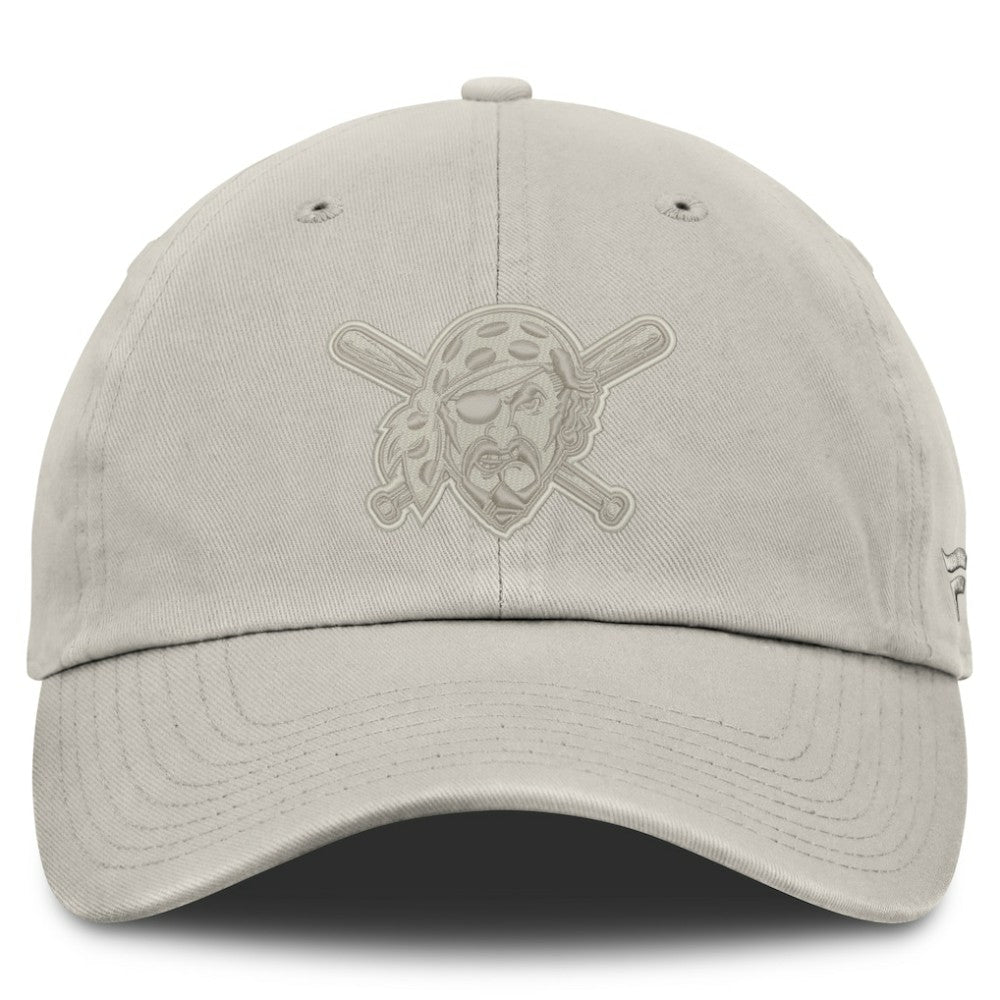 Stone Pittsburgh Pirates Fanatics Tinge Adjustable Hat