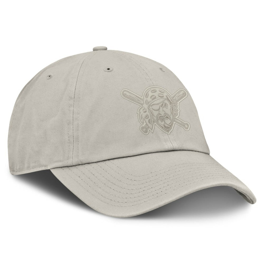 Stone Pittsburgh Pirates Fanatics Tinge Adjustable Hat