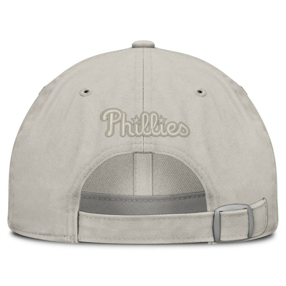 Stone Philadelphia Phillies Fanatics Tinge Adjustable Hat
