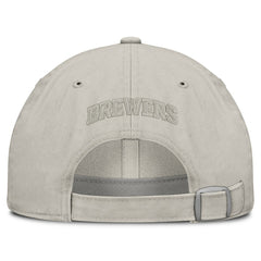 Stone Milwaukee Brewers Fanatics Tinge Adjustable Hat