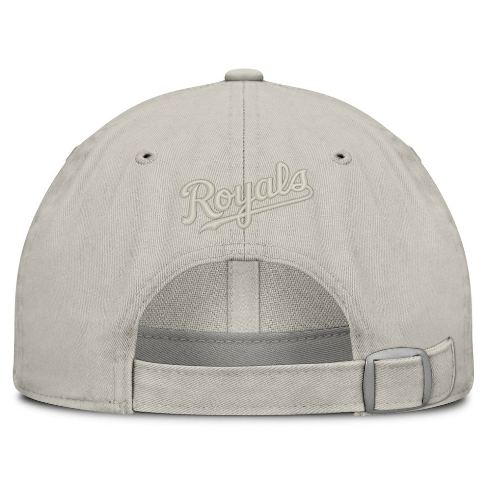 Stone Kansas City Royals Fanatics Tinge Adjustable Hat