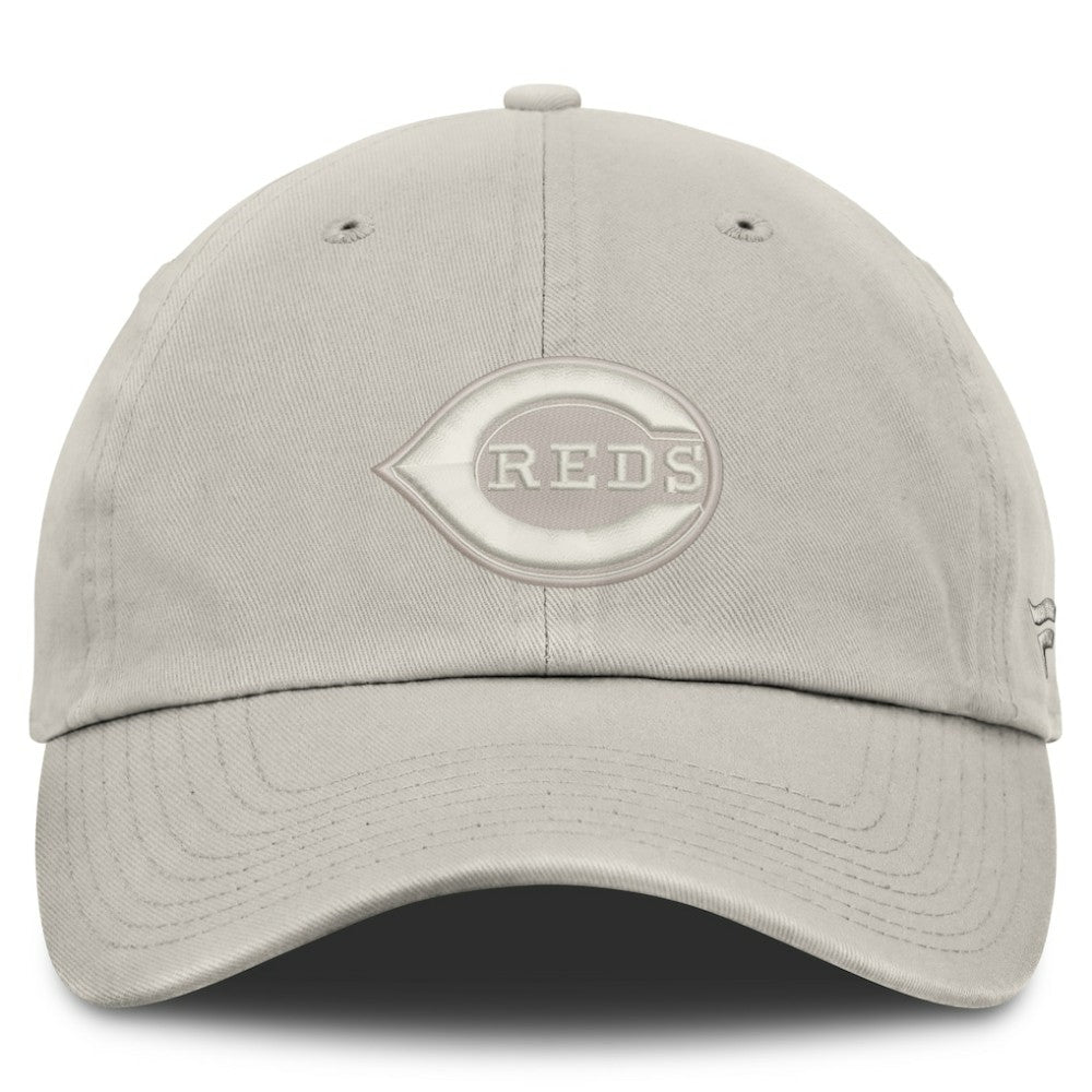 Stone Cincinnati Reds Fanatics Tinge Adjustable Hat