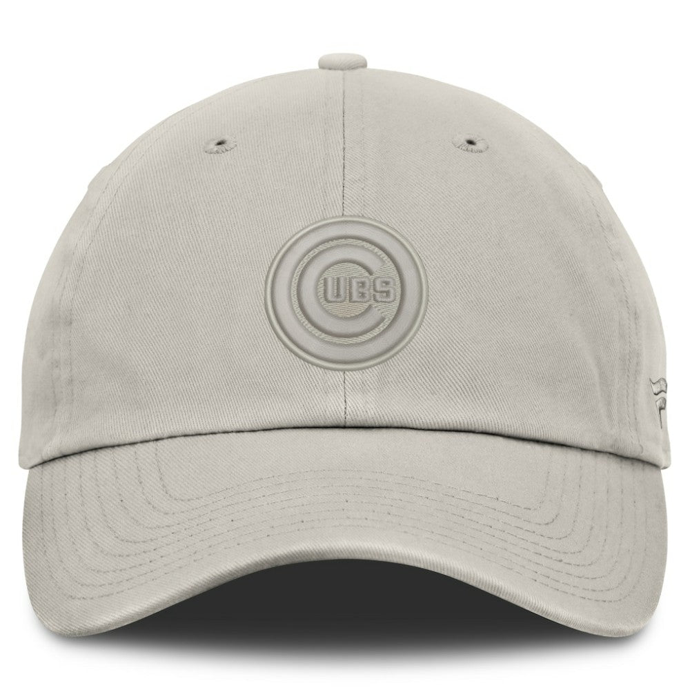 Stone Chicago Cubs Fanatics Tinge Adjustable Hat