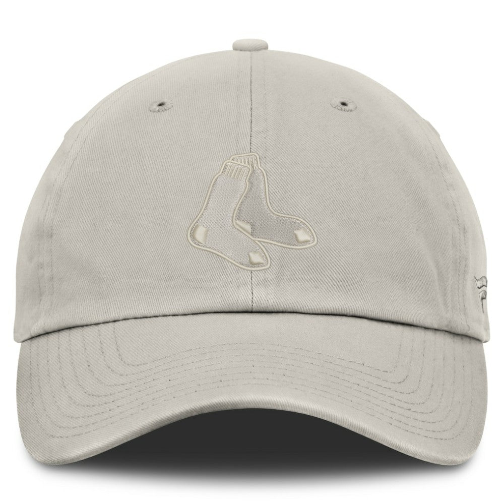 Stone Boston Red Sox Fanatics Tinge Adjustable Hat