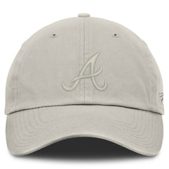 Stone Atlanta Braves Fanatics Tinge Adjustable Hat