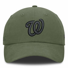 Olive Washington Nationals Fanatics Pine Rider Adjustable Hat
