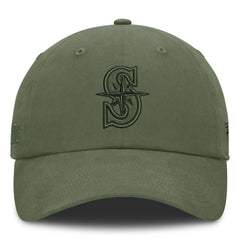 Olive Seattle Mariners Fanatics Pine Rider Adjustable Hat