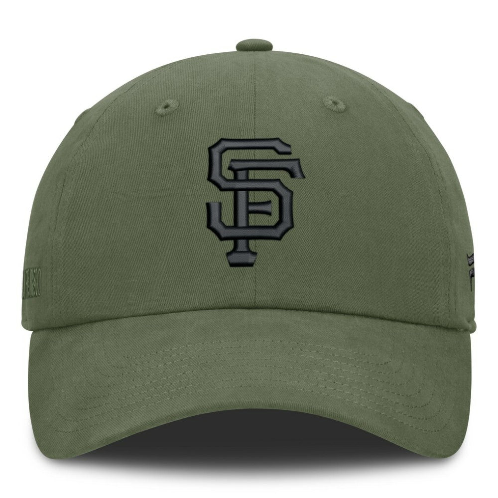 Olive San Francisco Giants Fanatics Pine Rider Adjustable Hat