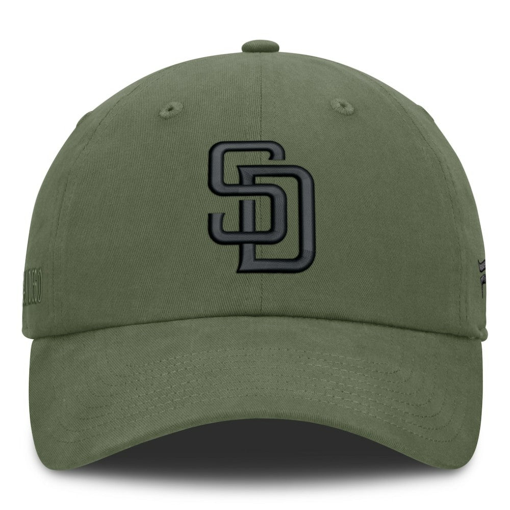 Olive San Diego Padres Fanatics Pine Rider Adjustable Hat