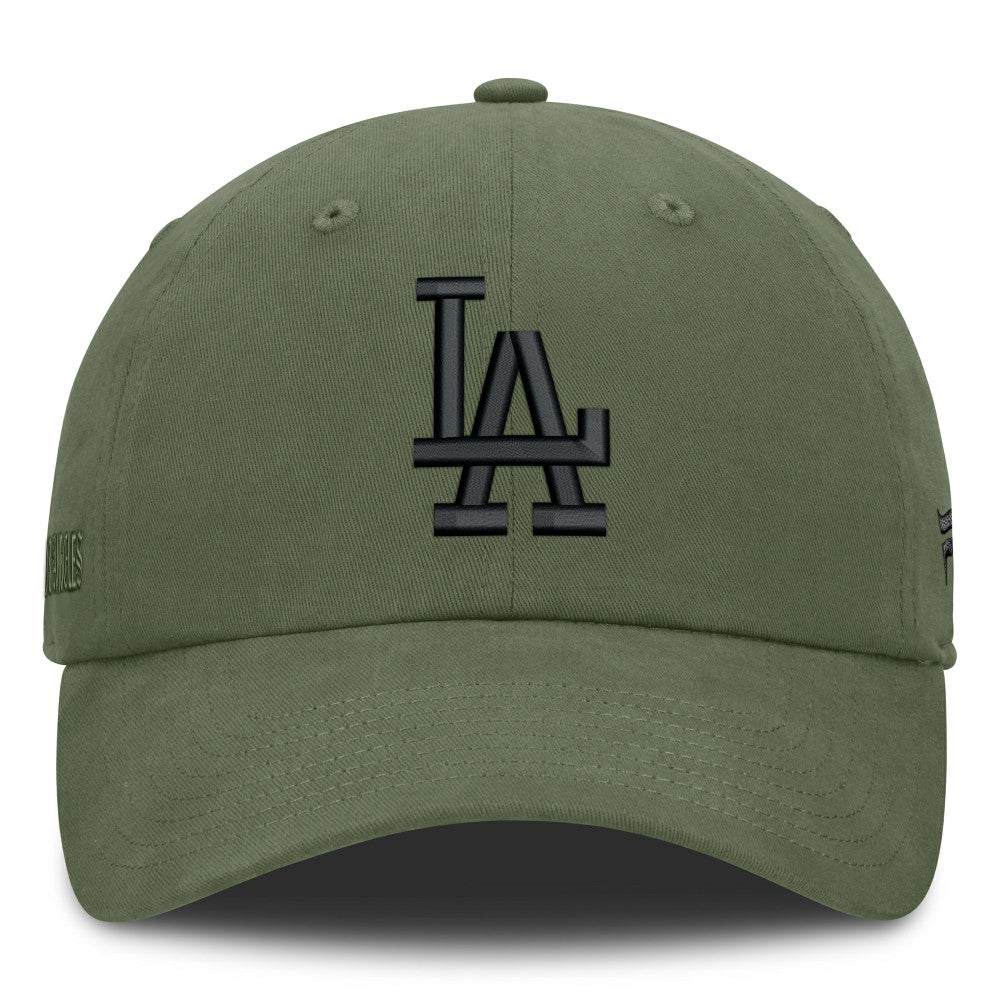 Olive Los Angeles Dodgers Fanatics Pine Rider Adjustable Hat