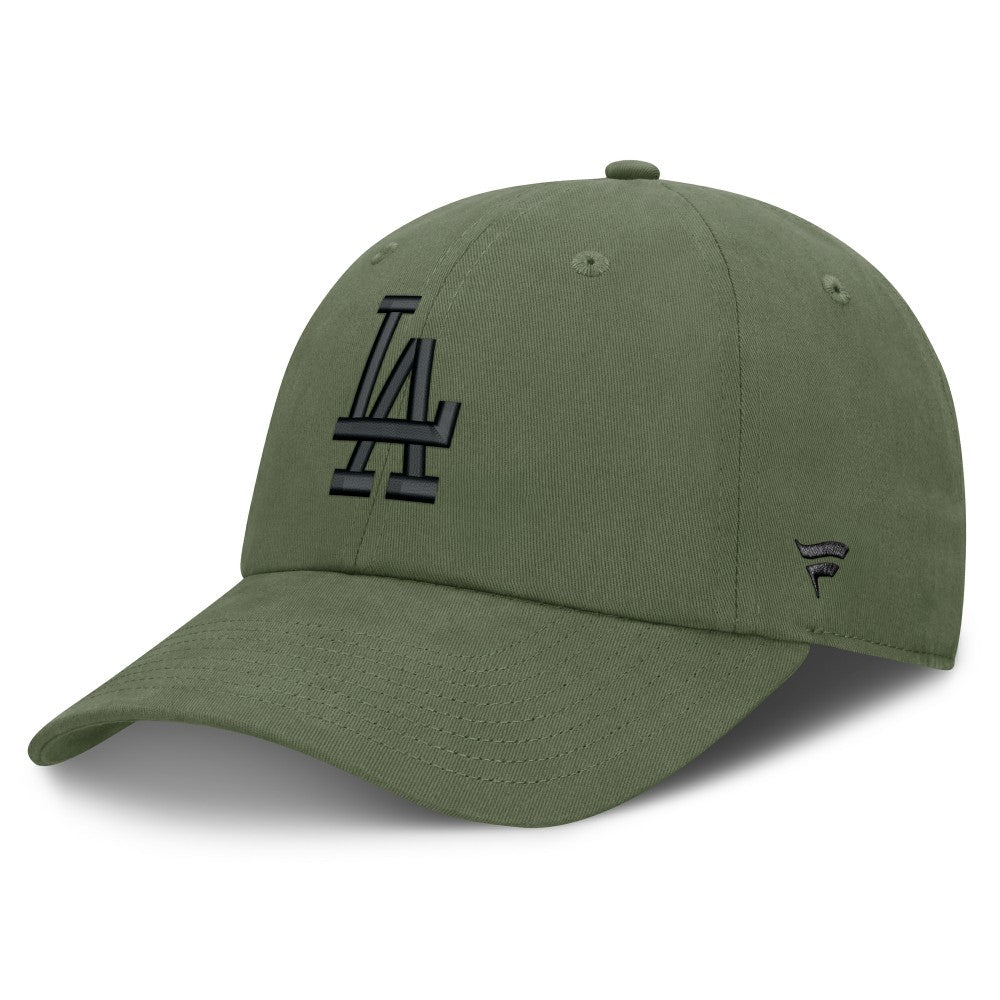 Olive Los Angeles Dodgers Fanatics Pine Rider Adjustable Hat