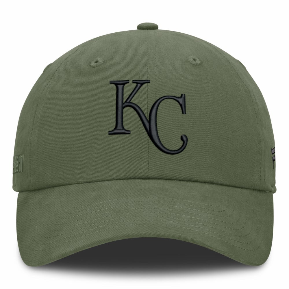 Olive Kansas City Royals Fanatics Pine Rider Adjustable Hat