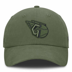 Olive Cleveland Guardians Fanatics Pine Rider Adjustable Hat