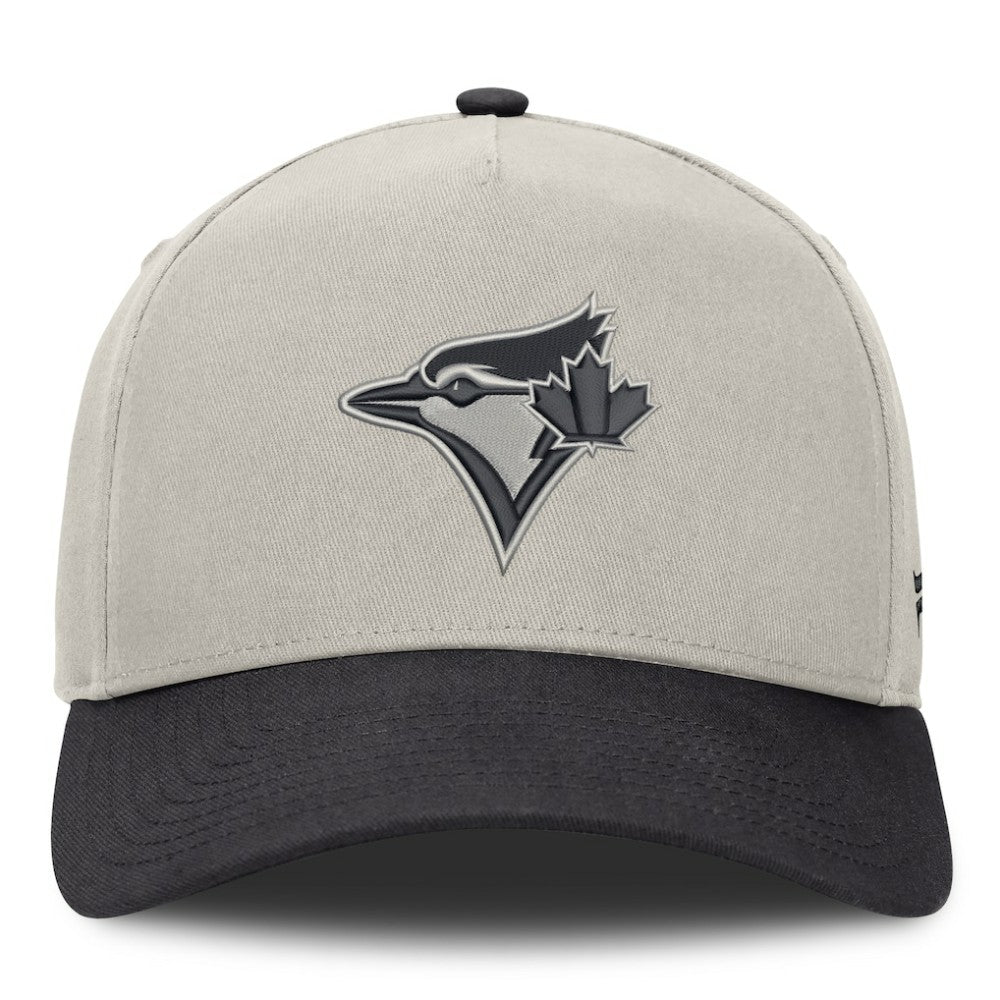 Stone/Graphite Toronto Blue Jays Fanatics Wonder A-Frame Adjustable Hat