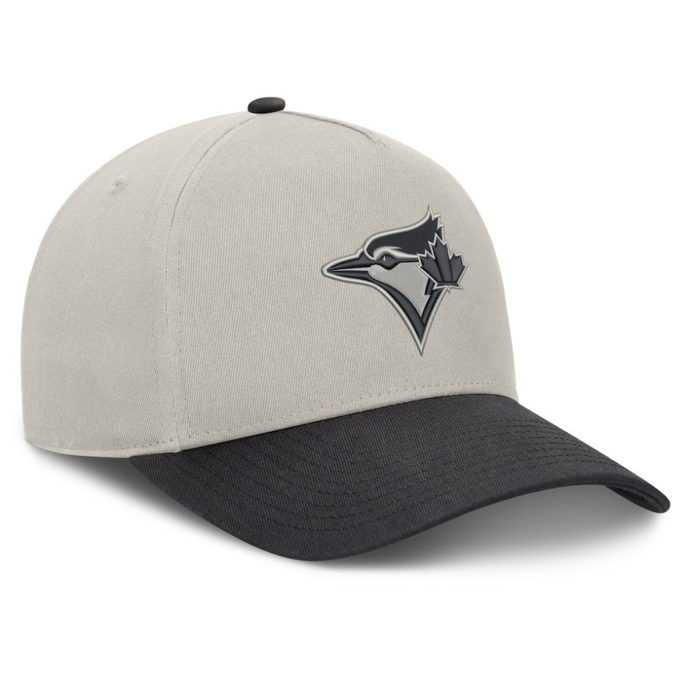 Stone/Graphite Toronto Blue Jays Fanatics Wonder A-Frame Adjustable Hat
