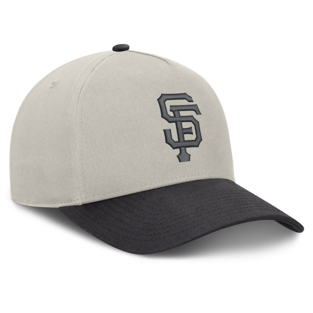 Stone/Graphite San Francisco Giants Fanatics Wonder A-Frame Adjustable Hat