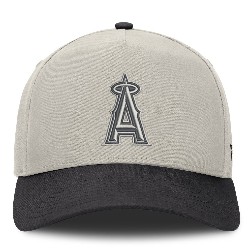 Stone/Graphite Los Angeles Angels Fanatics Wonder A-Frame Adjustable Hat