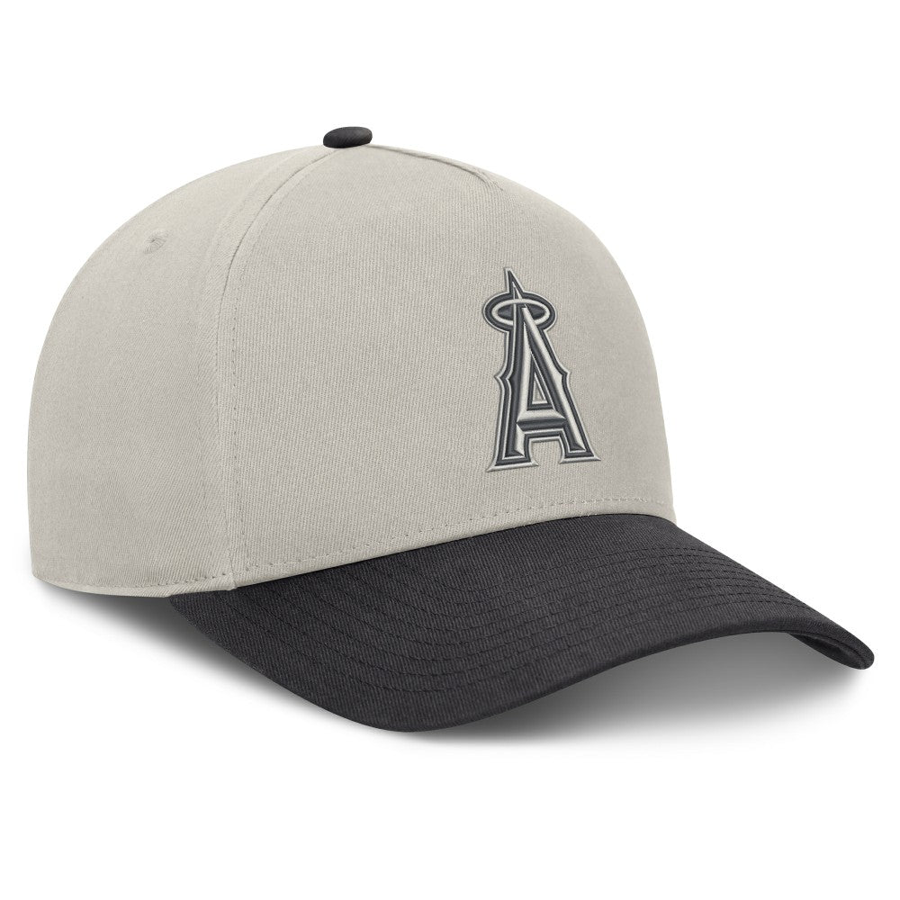 Stone/Graphite Los Angeles Angels Fanatics Wonder A-Frame Adjustable Hat