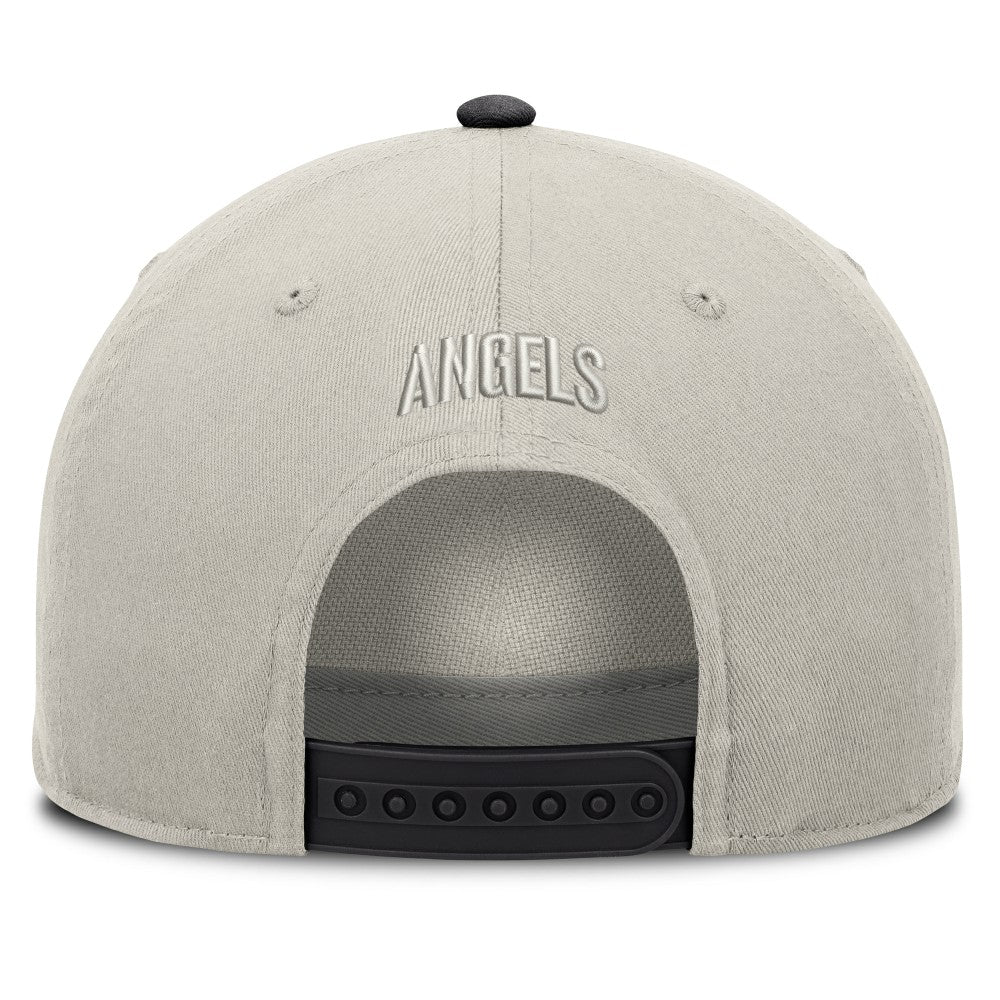 Stone/Graphite Los Angeles Angels Fanatics Wonder A-Frame Adjustable Hat