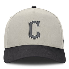 Stone/Graphite Cleveland Guardians Fanatics Wonder A-Frame Adjustable Hat
