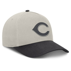 Stone/Graphite Cincinnati Reds Fanatics Wonder A-Frame Adjustable Hat