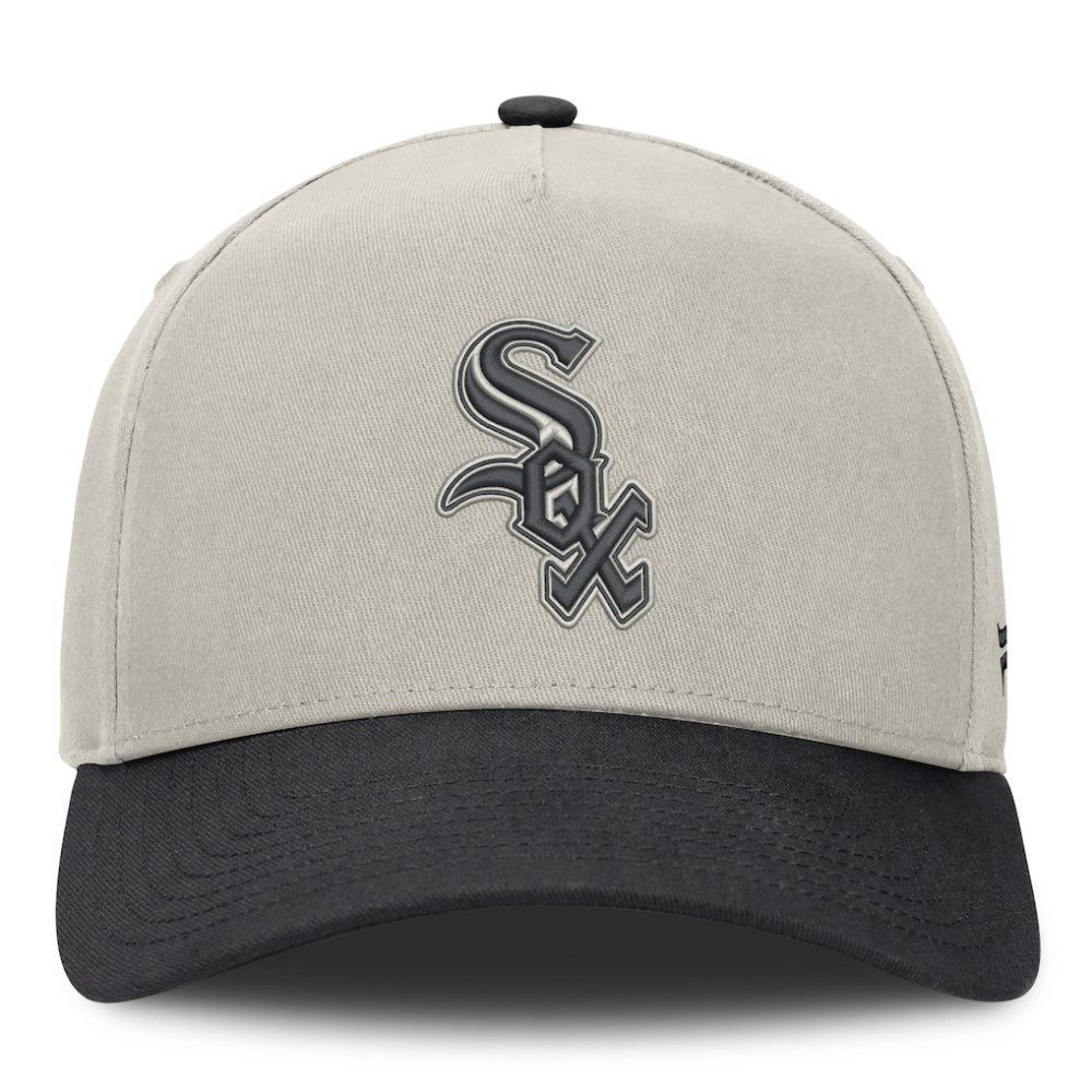 Stone/Graphite Chicago White Sox Fanatics Wonder A-Frame Adjustable Hat