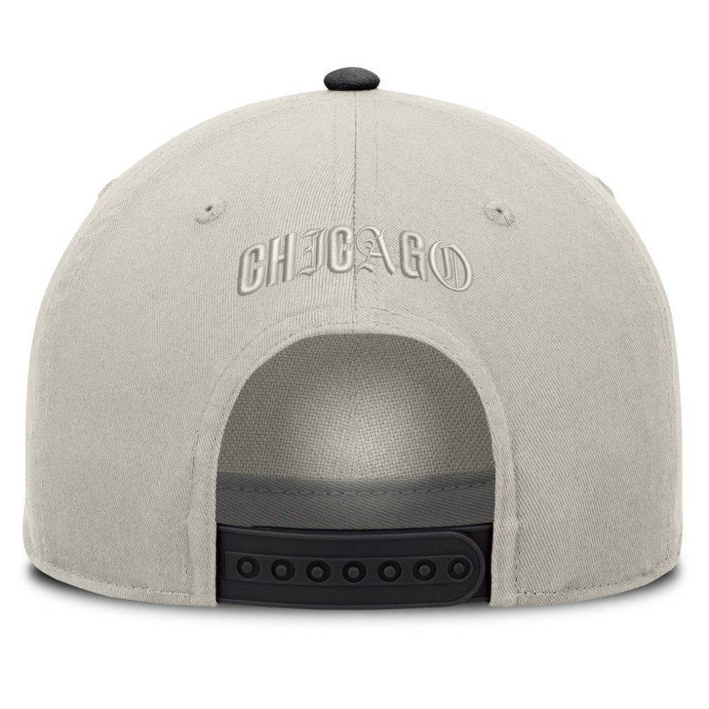 Stone/Graphite Chicago White Sox Fanatics Wonder A-Frame Adjustable Hat