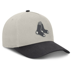 Stone/Graphite Boston Red Sox Fanatics Wonder A-Frame Adjustable Hat