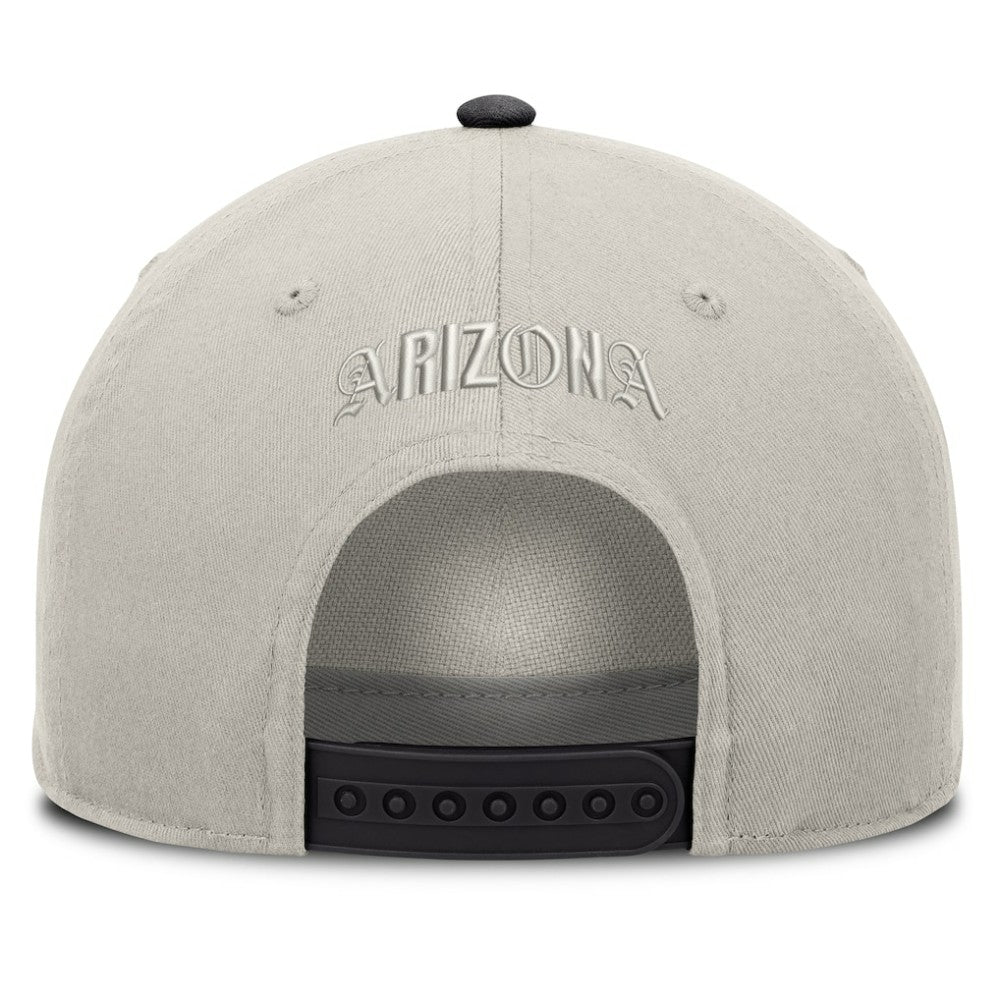 Stone/Graphite Arizona Diamondbacks Fanatics Wonder A-Frame Adjustable Hat