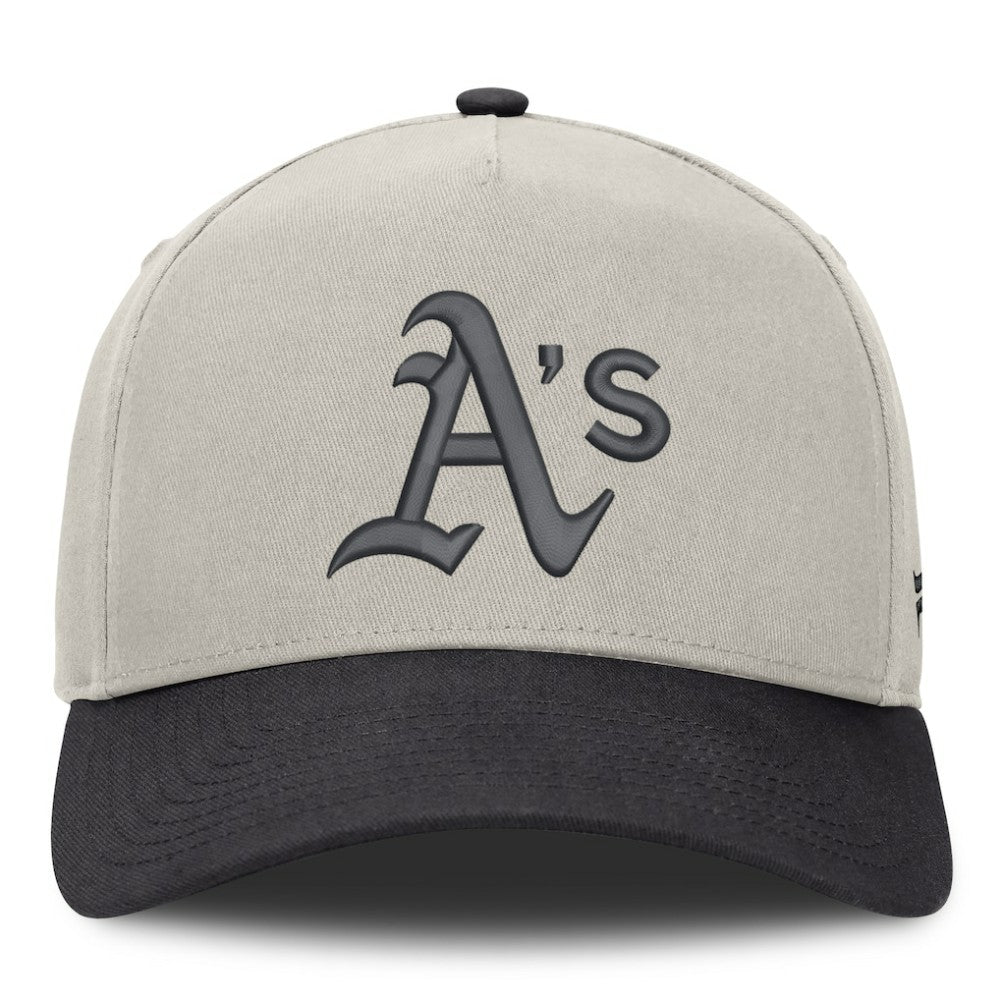 Stone/Graphite Athletics Fanatics Wonder A-Frame Adjustable Hat