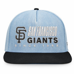 Denim San Francisco Giants Fanatics Twinbill Snapback Hat