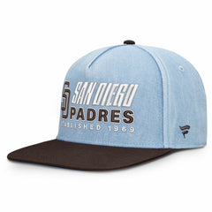 Denim San Diego Padres Fanatics Twinbill Snapback Hat
