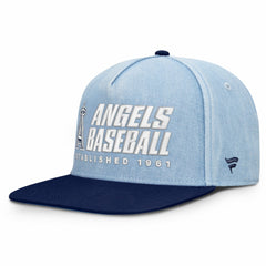 Denim Los Angeles Angels Fanatics Twinbill Snapback Hat