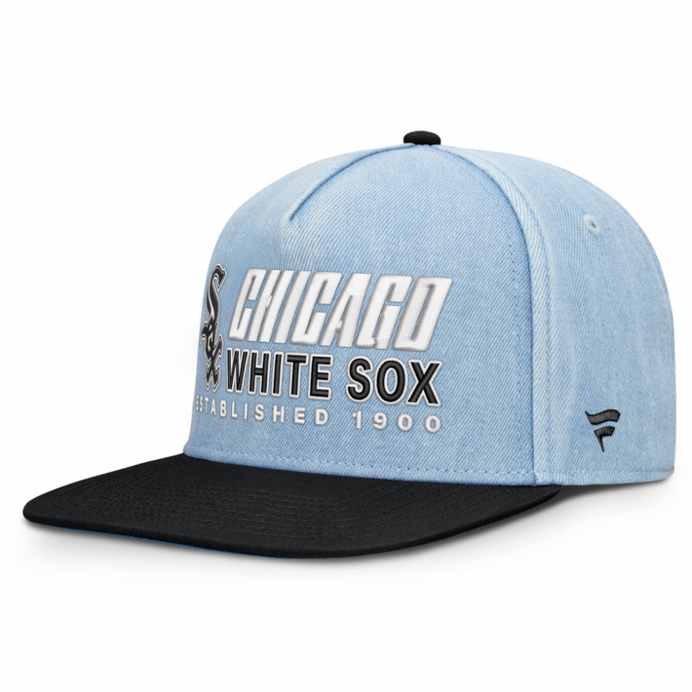 Denim Chicago White Sox Fanatics Twinbill Snapback Hat