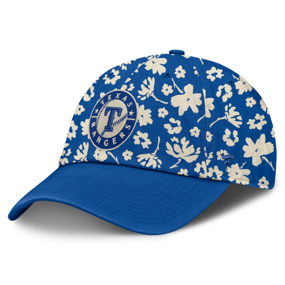 Royal Texas Rangers Fanatics Women's Blossom Adjustable Hat