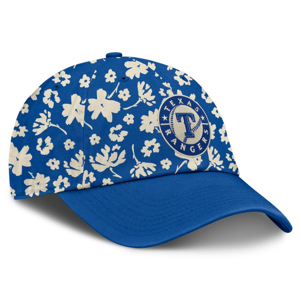 Royal Texas Rangers Fanatics Women's Blossom Adjustable Hat