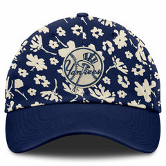 Navy New York Yankees Fanatics Women's Blossom Adjustable Hat