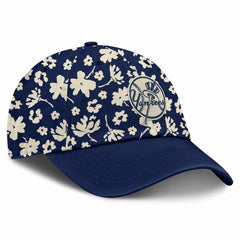 Navy New York Yankees Fanatics Women's Blossom Adjustable Hat